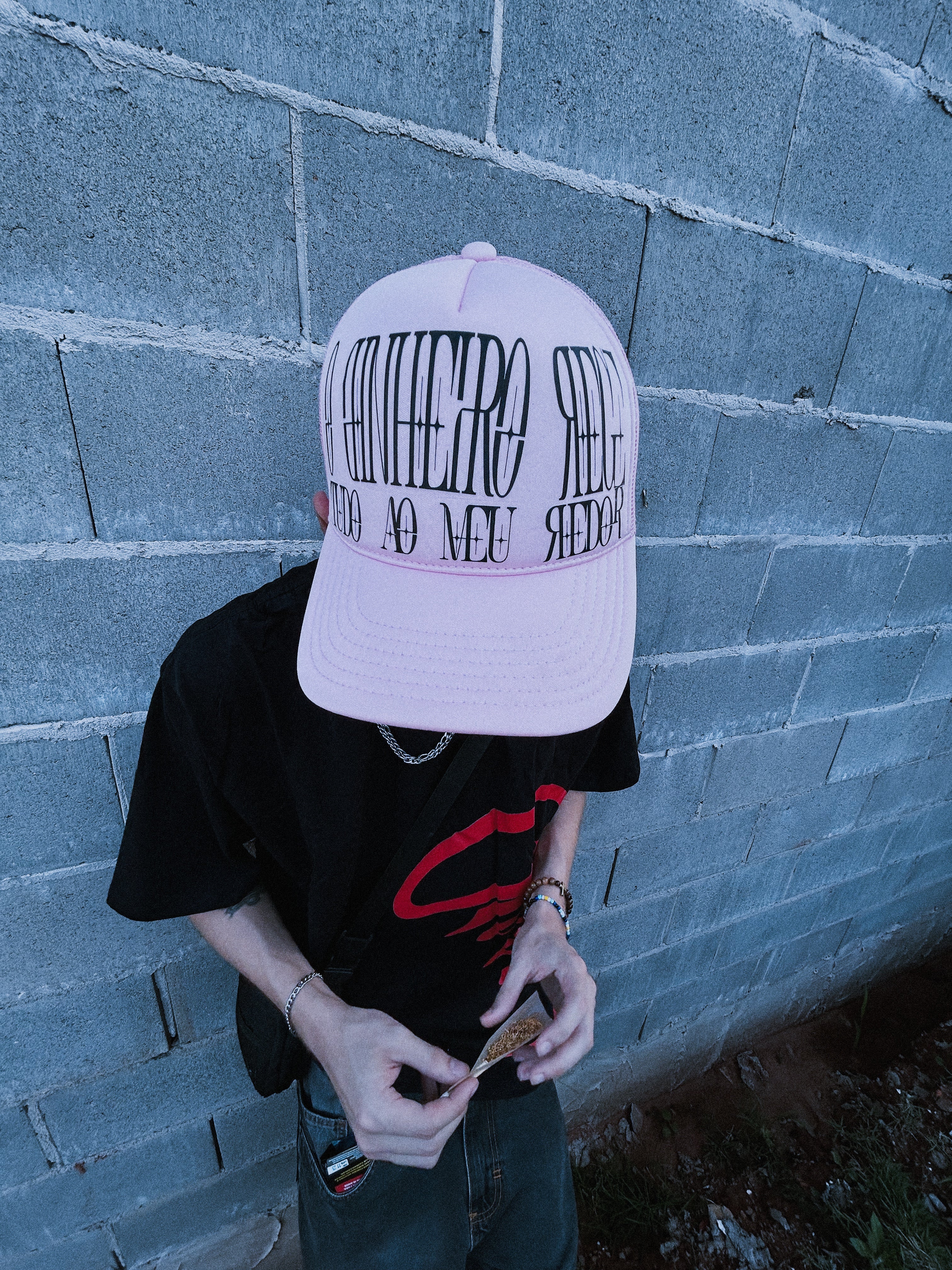 BABY PINK TRUCKER