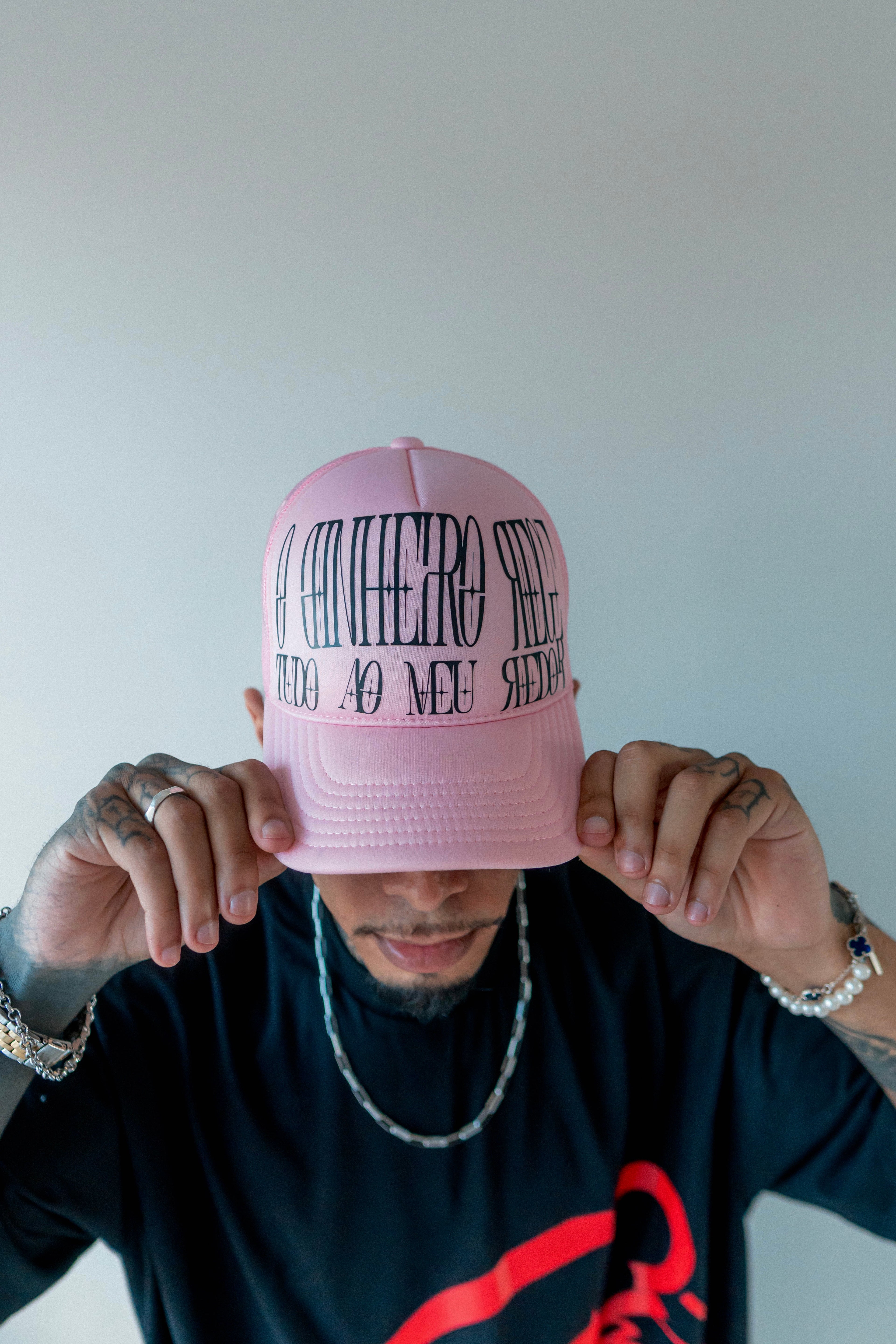 BABY PINK TRUCKER